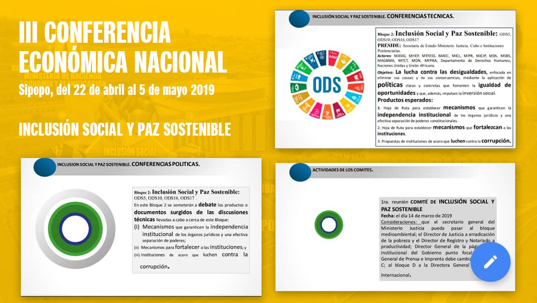 III CONFERENCIA ECONÓMICA NACIONAL - Inclusión social y paz sostenible